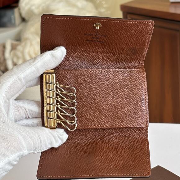 LOUIS VUITTON monogram Multicles 6 Key holder Key Case Brown CT1015 Authentic - Picture 6 of 16